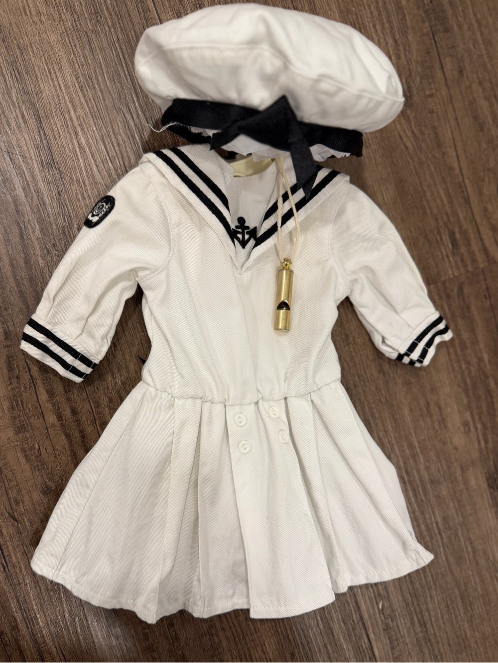 1995 Pleasant Company Samantha Middy Dress, First Edition Book, Tam & Whistle - Picture 5 of 16